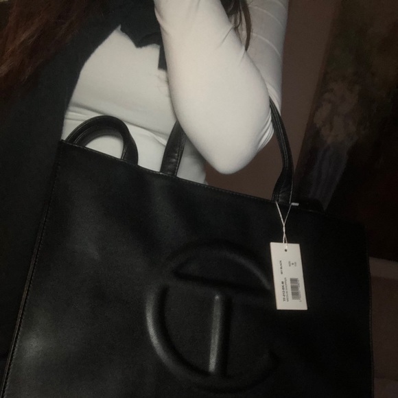 SOLD Telfar Medium Black Shopping bag - Picture 5 of 5